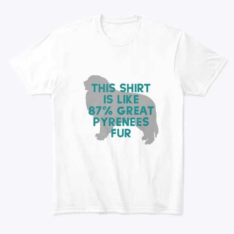 Great Pyrenees Fur Tee