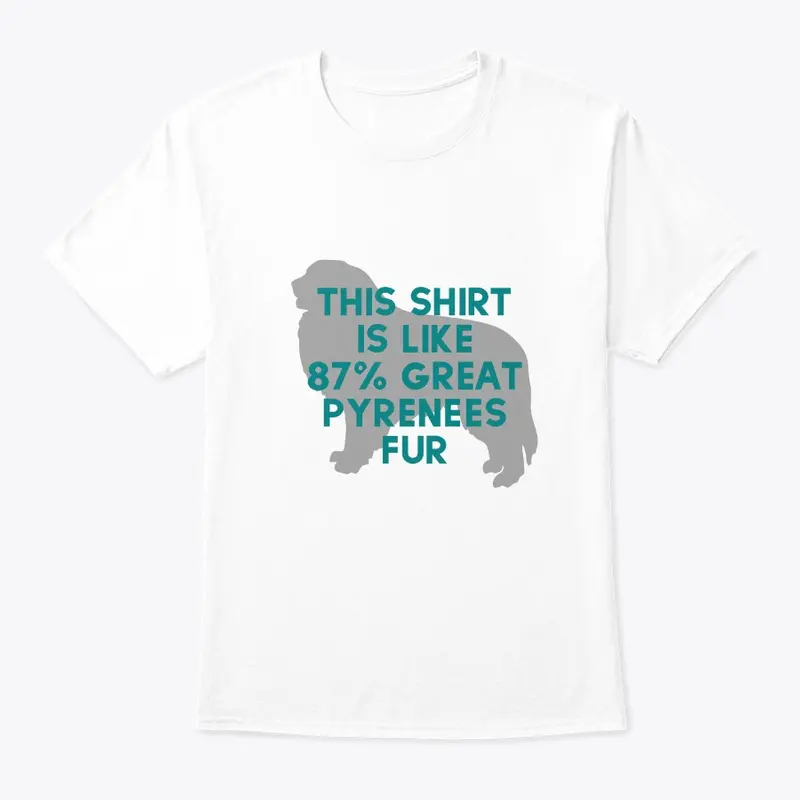 Great Pyrenees Fur Tee