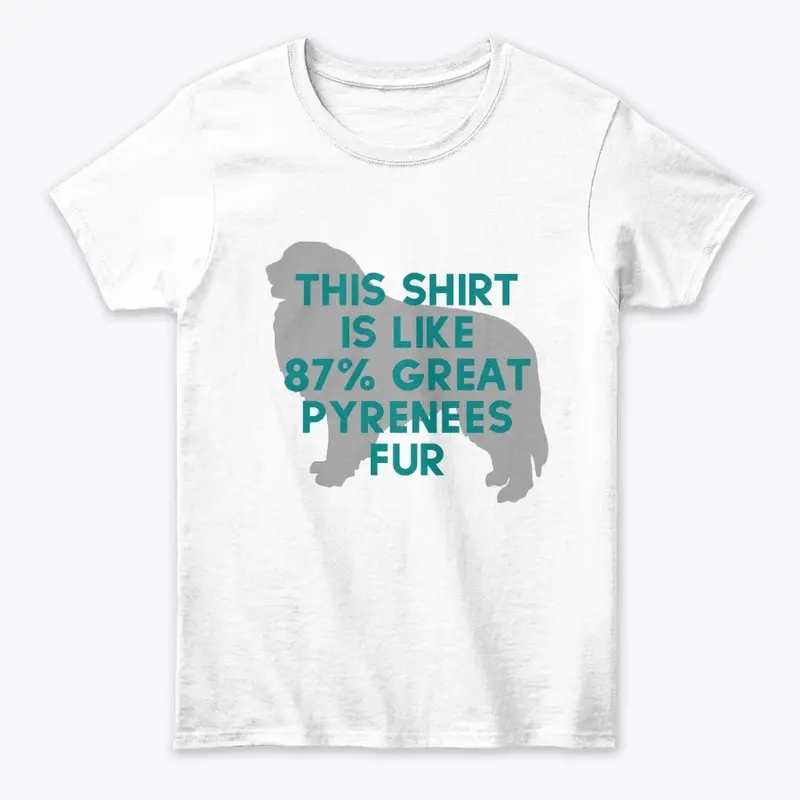 Great Pyrenees Fur Tee